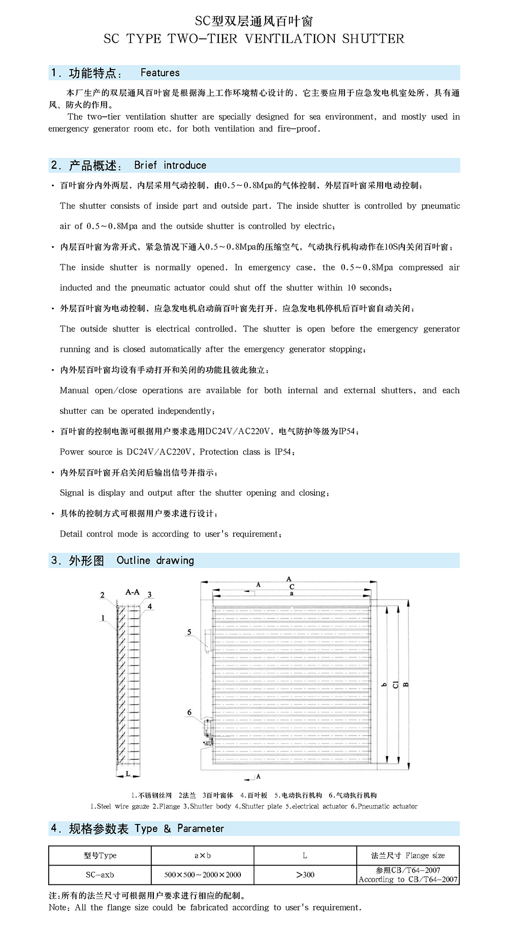 船用空调冷藏-船用防火风闸-泰兴市海洋机械制造有限公司
